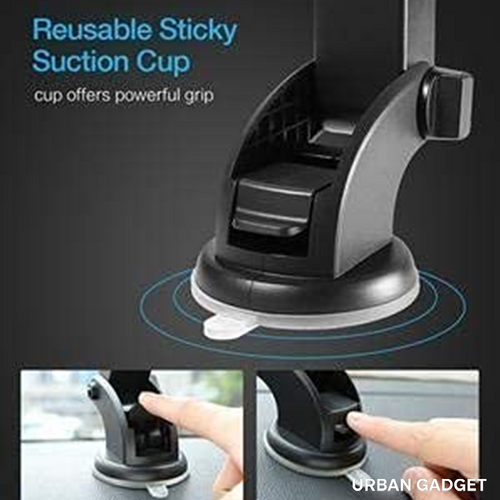 Adjustable Car Phone Holder with Suction Cup
