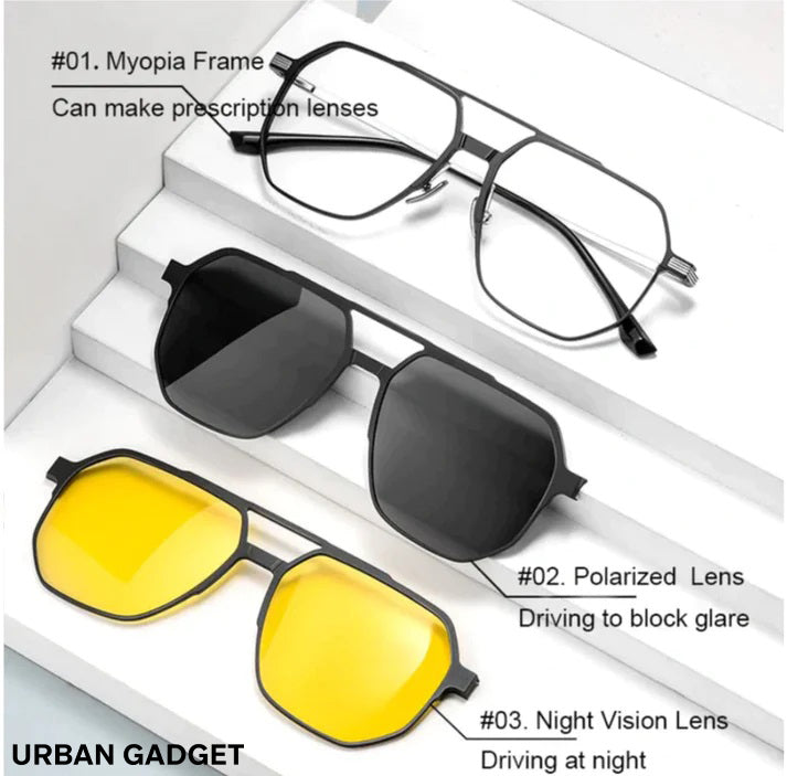 Urban™ PolarFlex 3-in-1 Sunglasses