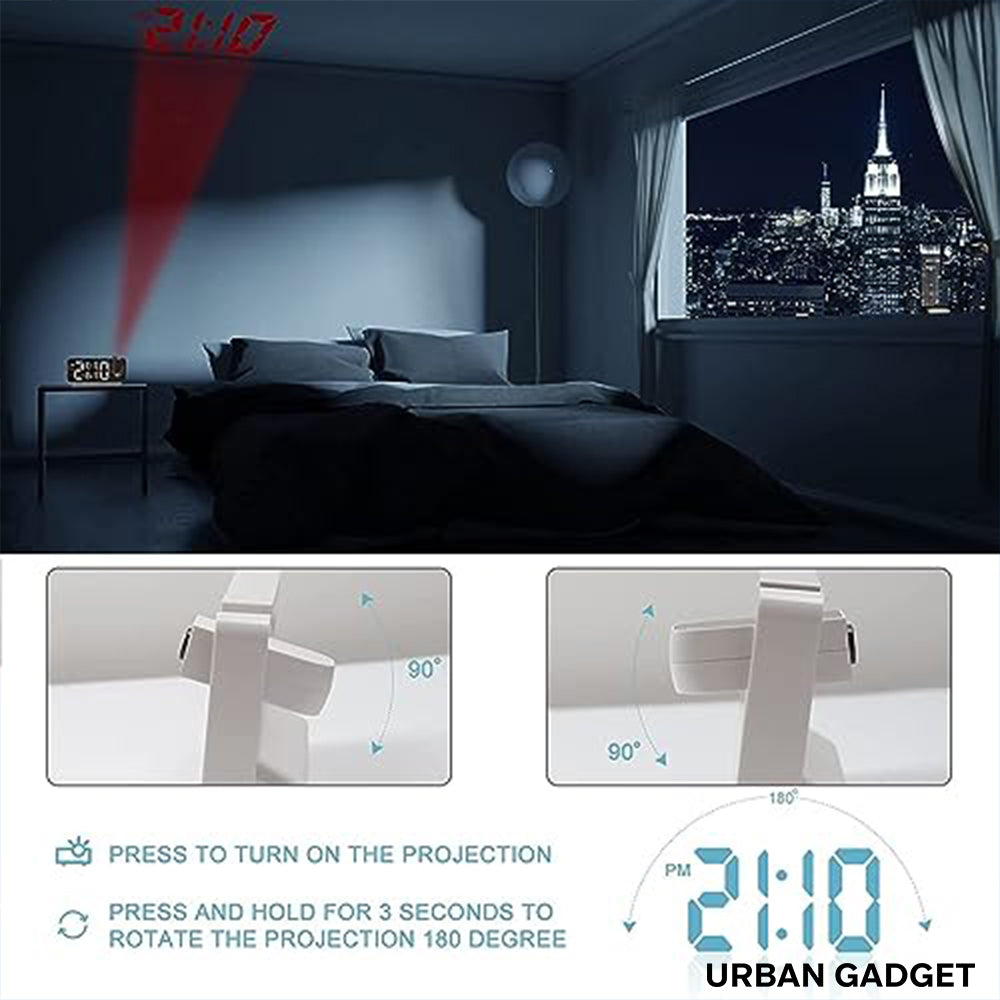 Urban™ BeamWake Clock
