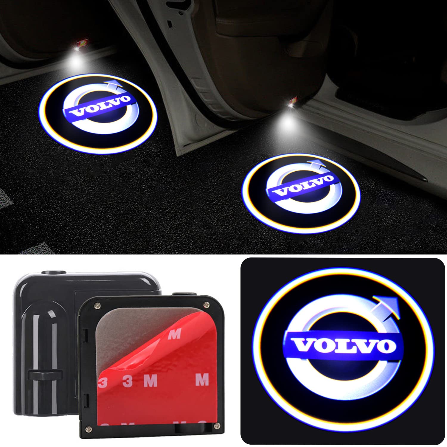 Urban 3D Car Door LED Laser Logo Projector - 50% OFF