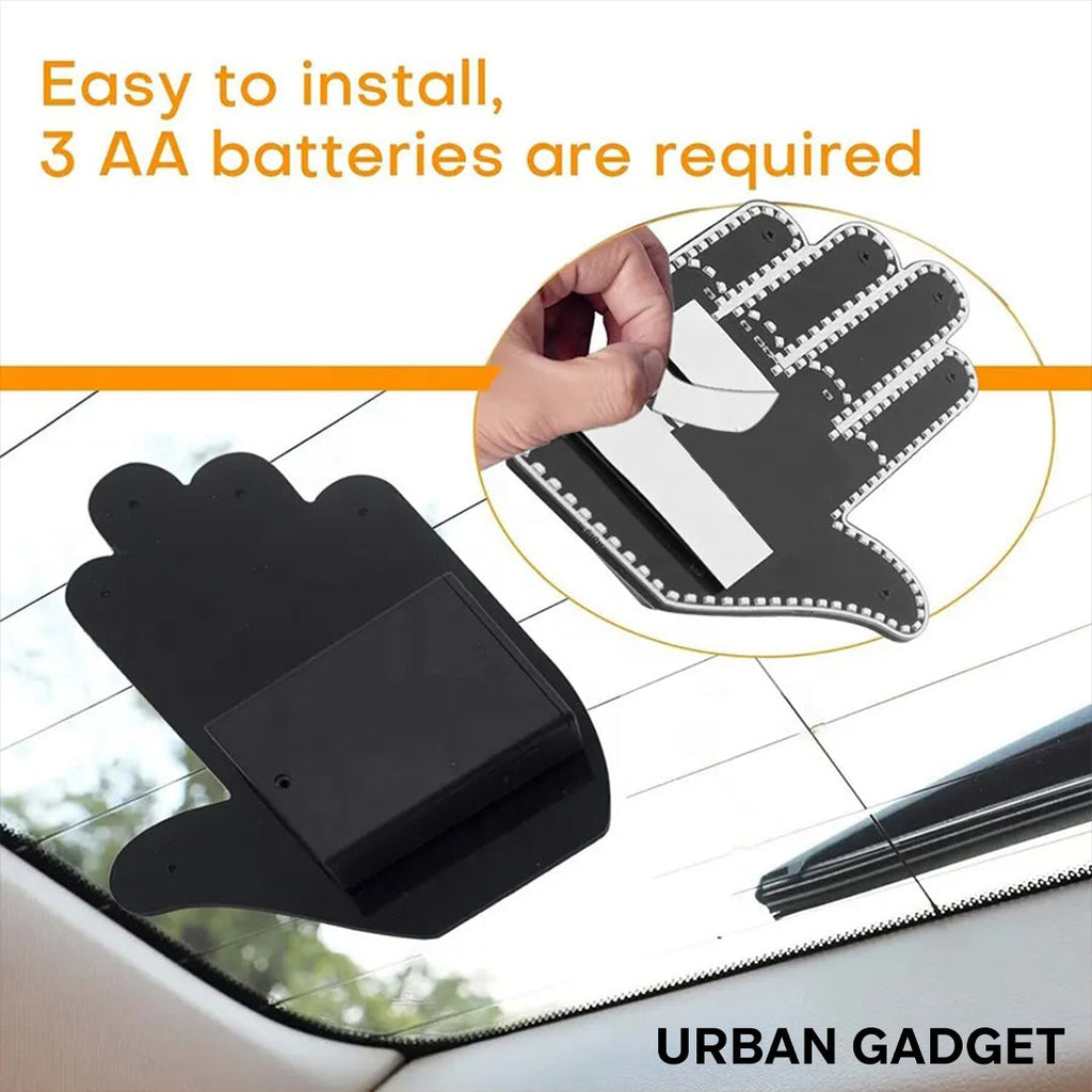 Urban™ Middle Finger Light For Car
