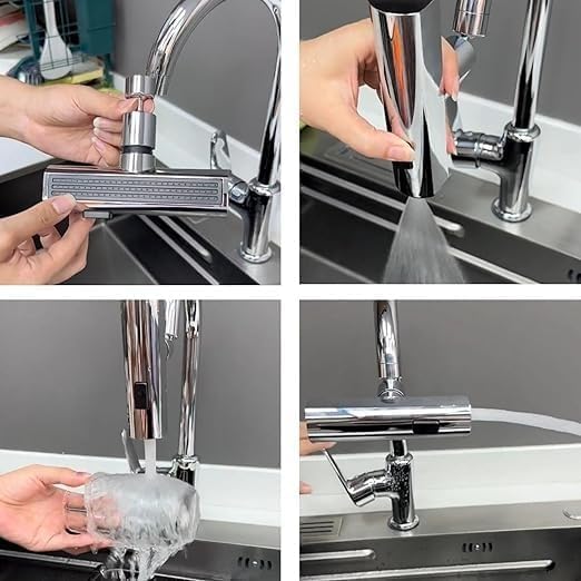 AquaFlow™ Waterfall Kitchen Faucet