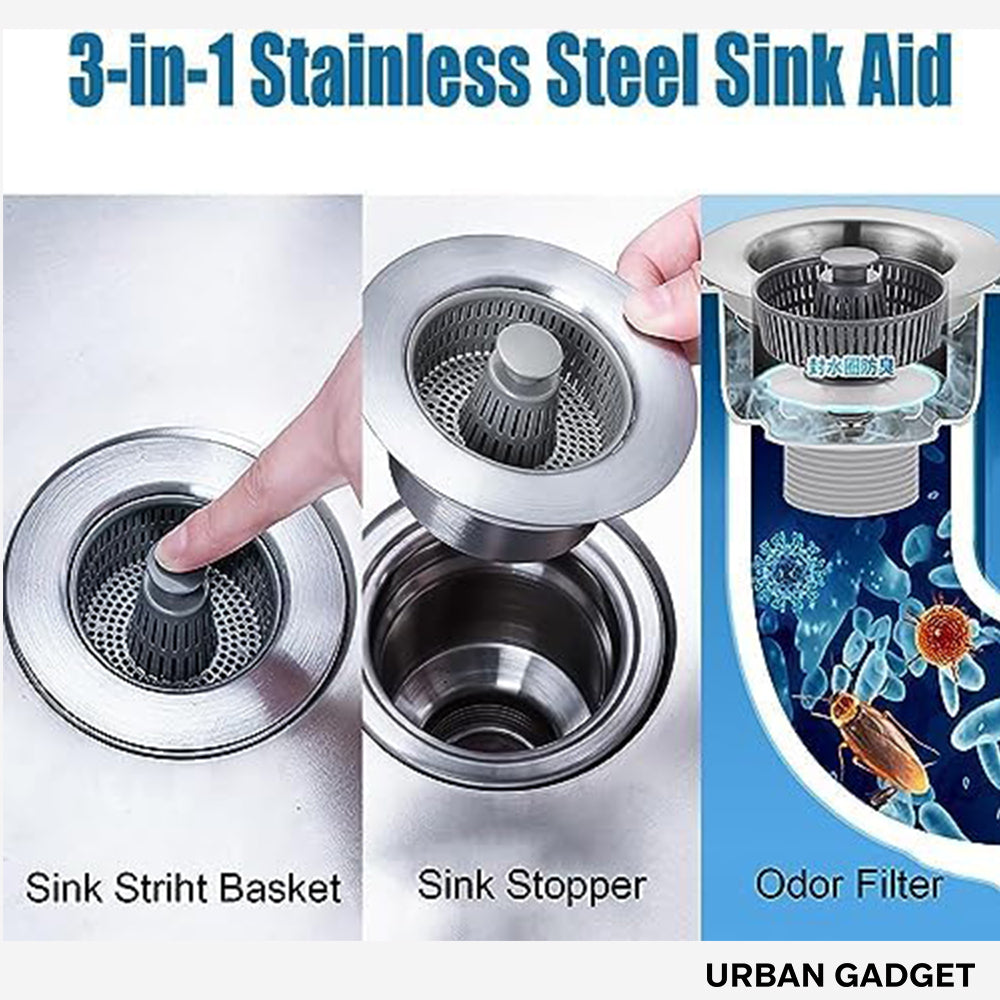 Urban™ TrioSink Stainless Aid