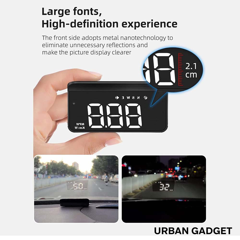 Urban™ Windshield Dash Display