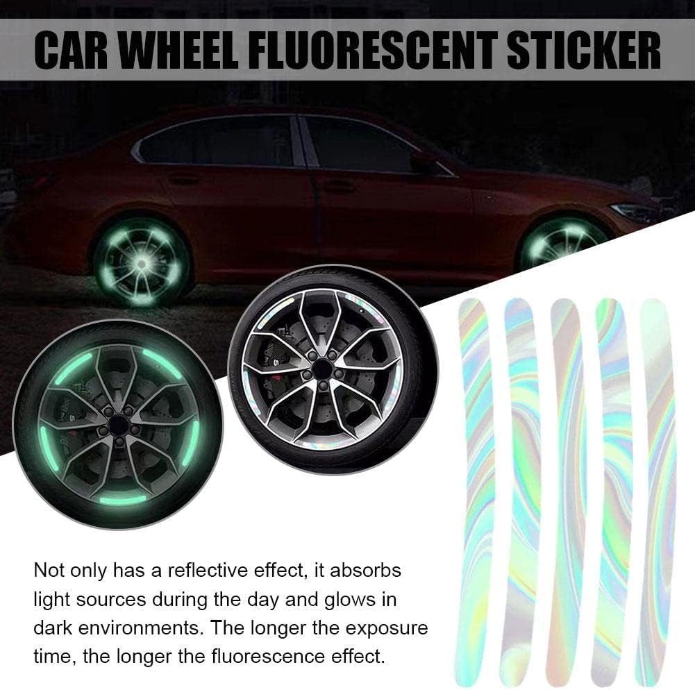 Holographic Anti-Collision Reflective Stickers for Motorcycles and Cars 🚗
