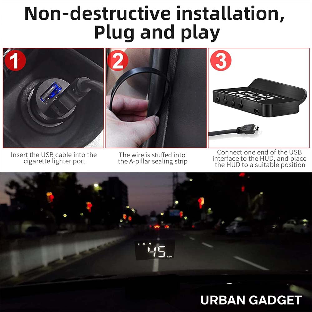 Urban™ Windshield Dash Display