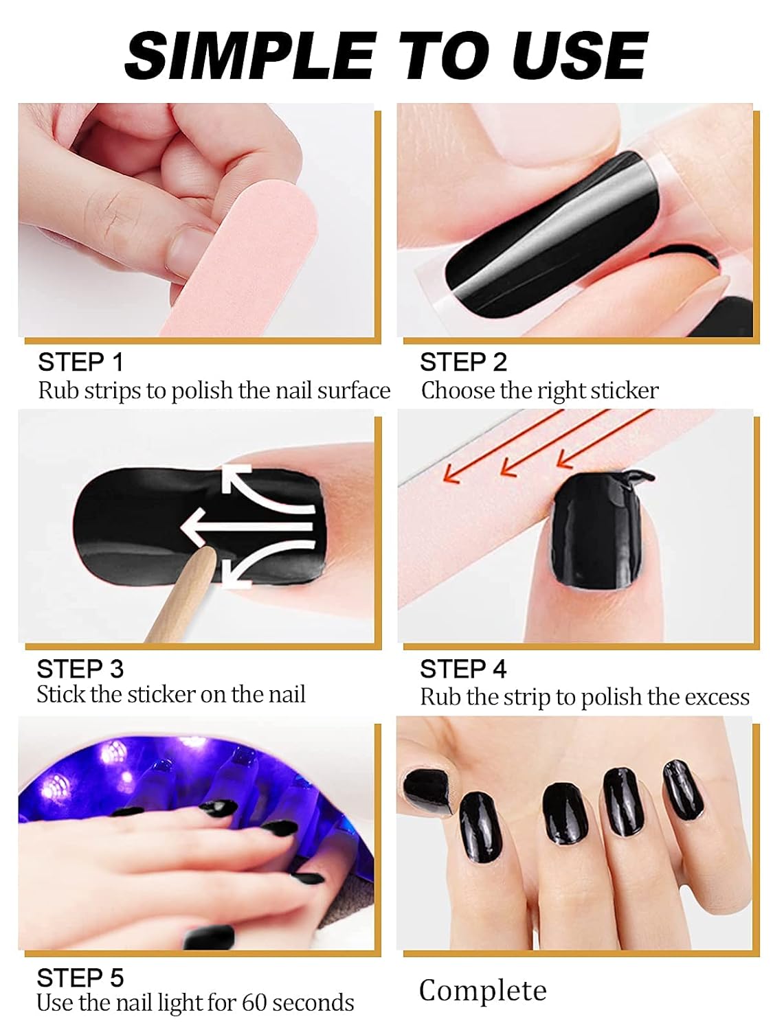 Urban™ UV Sticker Nails