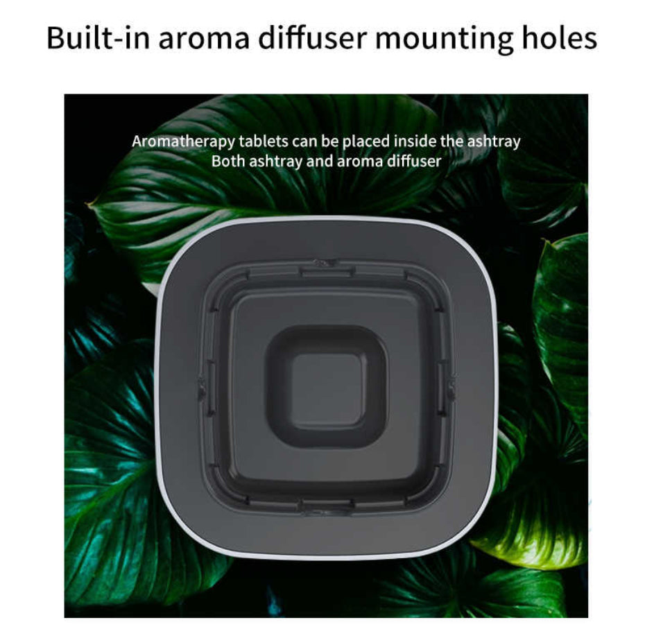 Urban™ AeroClean Ashtray: The Smokeless Solution