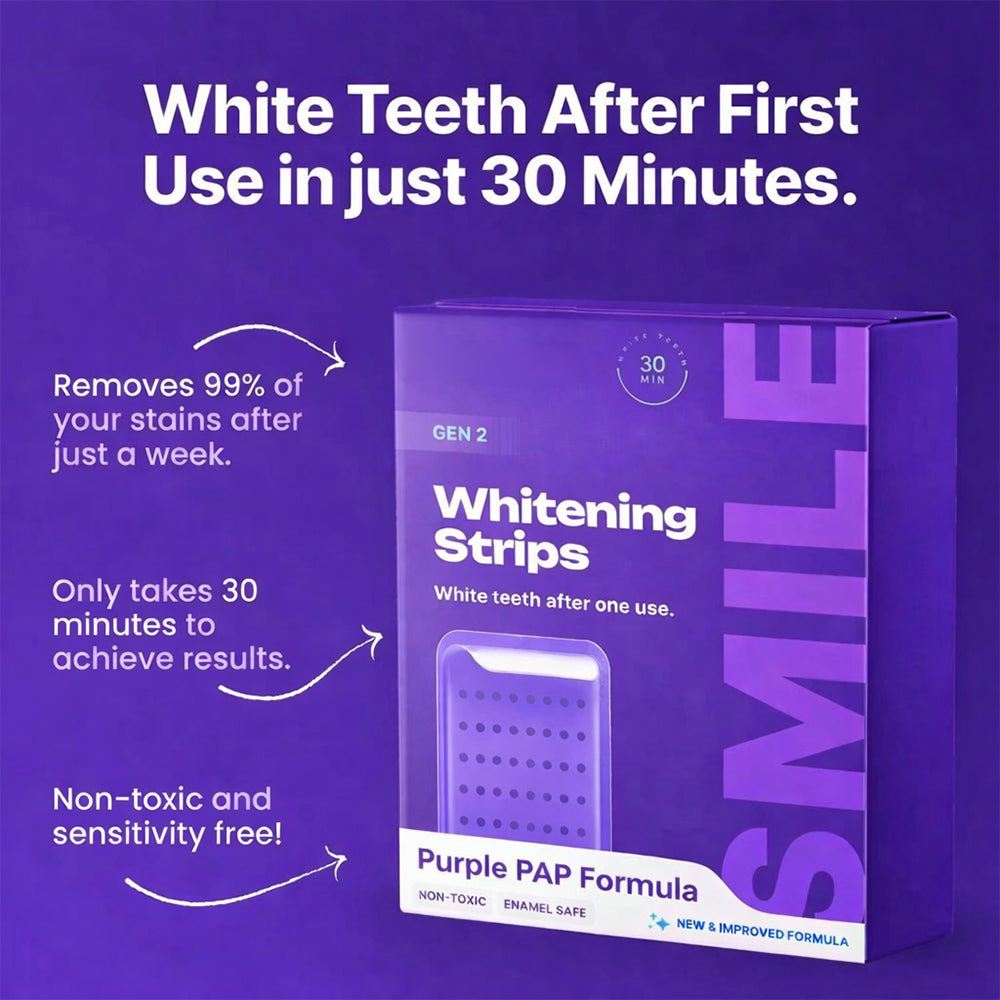 Teeth Whitening Strips (14 Strips Pack)