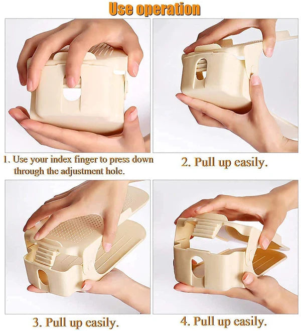 Urban™ StackEase Space-Saving Shoe Shelf